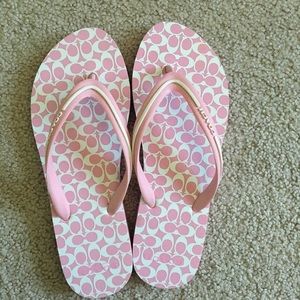 Coach Flip Flops